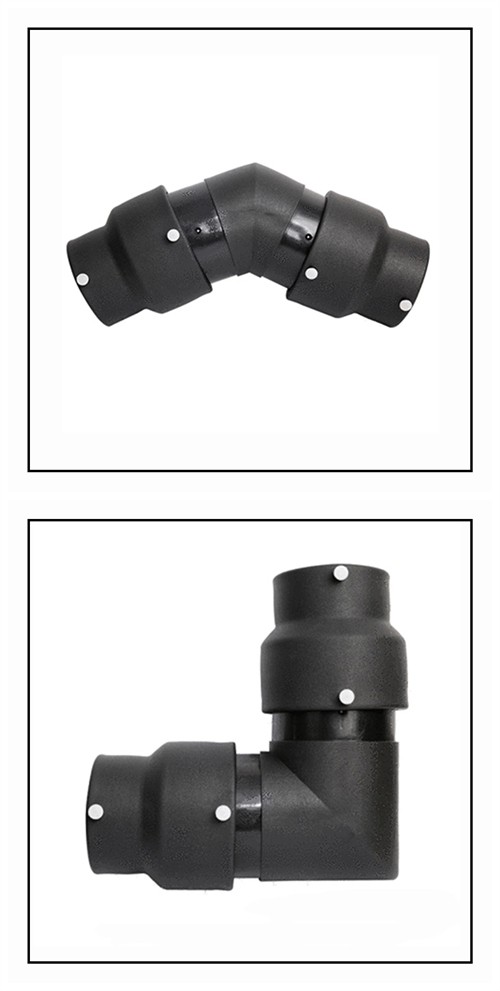 Conductive Electrofusion Elbow Fitting for Secondary Containment Pipes 1_副本 Conductive Electrofusion Elbow Fitting for Secondary Containment Pipes 1_副本